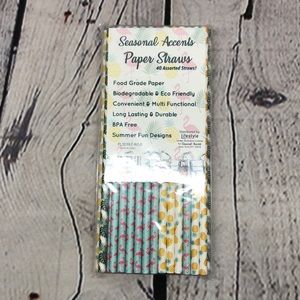 Fun Summer Paper Straws
